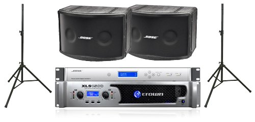 Bose-802-III-Loudspeakers-Bose-Pro-Audio-Portable-Sound-System-Package-Includes-Crown-XLS1500-Amplifier-0