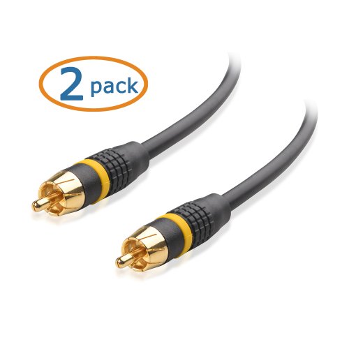 Cable-Matters-2-Pack-Gold-Plated-Subwoofer-RCA-Audio-Cable-10-Feet-0