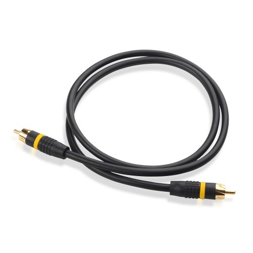 Cable-Matters-2-Pack-Gold-Plated-Subwoofer-RCA-Audio-Cable-3-Feet-0