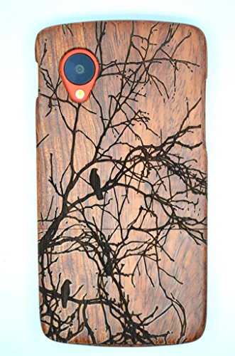 LG-Google-Nexus-5-Wood-Case-Rose-Wood-Tree-Premium-Quality-Natural-Wooden-Case-for-your-Smartphone-and-Tablet-by-VolksRoseTM-0-6