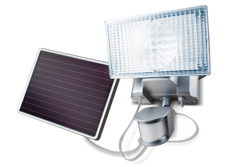 MAXSA-Innovations-44449-L-Silver-100-LED-Silver-Solar-Powered-Security-Floodlight-with-Motion-Activation-0