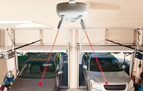 MAXSA-Innovations-Garage-Dual-Laser-Parking-Double-Lasers-in-All-White-0-0