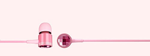 New-Original-Rose-Pink-Crystal-Xiaomi-2nd-Piston-EarphoneHeadphone-Headset-Earbud-with-Remote-Mic-for-Smartphone-Rose-Pink-Crystal-0-1