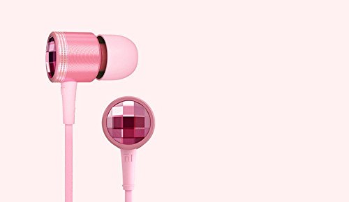 New-Original-Rose-Pink-Crystal-Xiaomi-2nd-Piston-EarphoneHeadphone-Headset-Earbud-with-Remote-Mic-for-Smartphone-Rose-Pink-Crystal-0