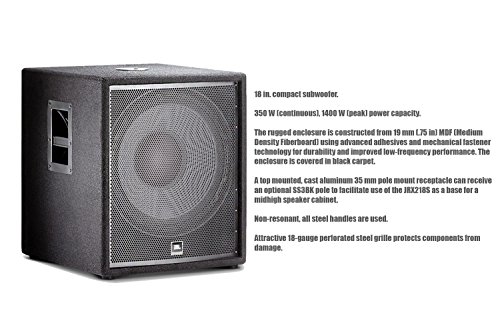 PACKAGE-2x-JBL-JRX218S-18-1400w-Passive-Compact-Subwoofers-1x-CROWN-XLS-2500-Drivecore-Series-Power-Amplifier-2x-STS12G25-25Ft-Speakon-Cables-0-0