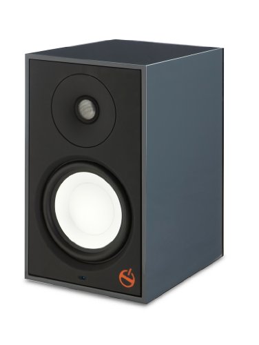 Paradigm-A2-Fully-Powered-Bookshelf-Speaker-Each-Gunmetal-Gray-Gloss-0