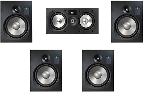 Revel-by-Harman-in-wall-Surround-System-2-Pairs-W380-one-Revel-w253-Center-Channel-0