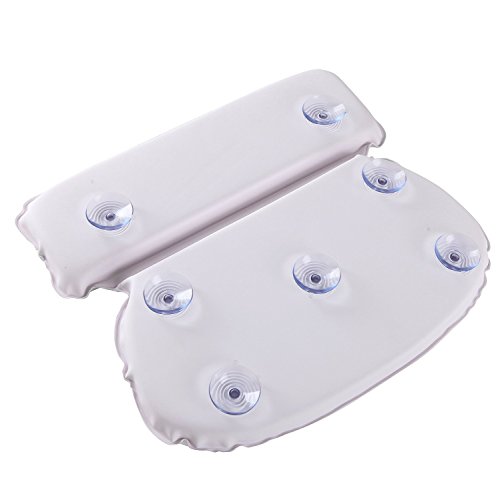 Serene-Auras-Luxury-Bath-Pillow-Premium-Comfort-and-Support-for-the-Head-Neck-and-Shoulders-Lightweight-and-Durable-Perfect-for-Jacuzzi-Bathtub-Hot-Tub-or-Spa-Seven-Suction-Cups-for-Safe-and-Secure-Re-0-1