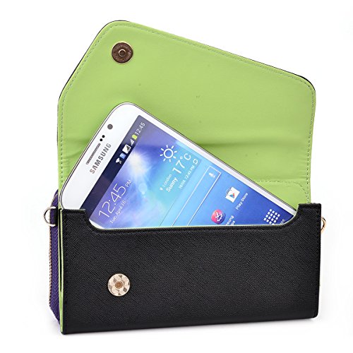 Universal-cellphone-holder-clutch-bonus-removable-wristlet-strap-included-blackpurple-desirable-fit-for-OnePlus-One-0-4