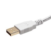 White-Gold-Plated-USB-20-Cable-for-HarmonKardon-ONYX-Wireless-Speaker-10ft-0-1