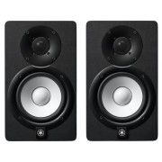 Yamaha-HS5-Powered-Studio-Monitor-Pair-with-XLR-Cables-Insolation-Monitor-PAD-and-Speaker-Stands-0-0