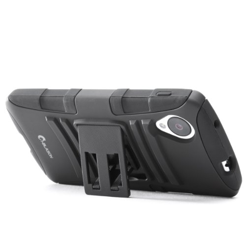 i-Blason-Google-Nexus-5-Smart-Phone-by-LG-Prime-Series-Dual-Layer-Holster-Case-with-Kickstand-and-Locking-Belt-Swivel-Clip-Black-0-5