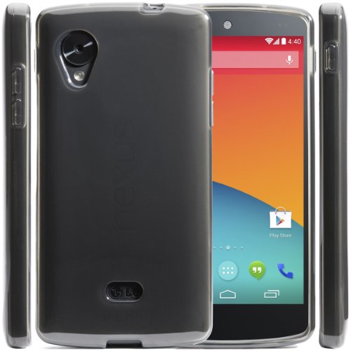 i-Blason-SoftGel-Flexible-TPU-Case-for-Google-Nexus-5-Smart-Phone-by-LG-Frost-Black-0