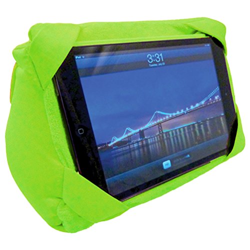 AMC-Multi-Function-Sofa-Bed-Travel-Pillow-Stand-for-Ipad-Tablet-Ereader-Lime-0