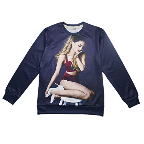 CHIC-Women-Men-Ariana-Grande-Hoodies-Sweatshirt-3D-Clothing-T-Shirt-L-0