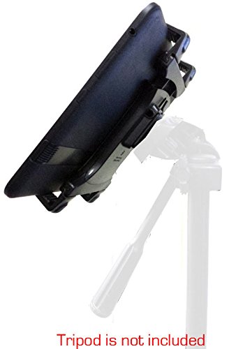 ChargerCity-Heavy-Duty-4-WAY-Multi-Adjustable-Joint-Aluminum-Alloy-PoleBar-Clamp-Mount-for-Podium-Orchestra-Music-Mic-Microphone-Stand-with-Universal-Spring-Loaded-Tablet-holder-compatible-w-Apple-iPa-0-6