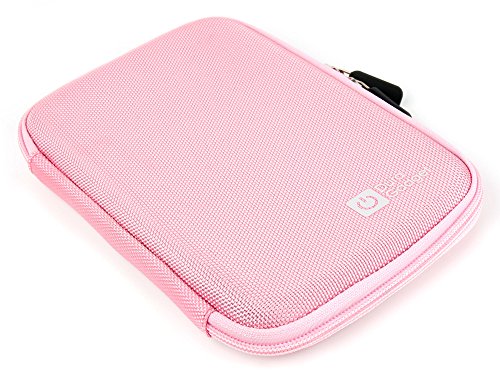 DURAGADGET-Pink-7-Shock-Absorbing-Hard-EVA-Shell-Case-for-NEW-TomTom-GO-610-Tomom-GO-6100-Satnav-With-Internal-Elasticated-Velcro-Strap-Netted-Accessory-Pocket-0-4