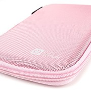 DURAGADGET-Pink-7-Shock-Absorbing-Hard-EVA-Shell-Case-for-NEW-TomTom-GO-610-Tomom-GO-6100-Satnav-With-Internal-Elasticated-Velcro-Strap-Netted-Accessory-Pocket-0-5