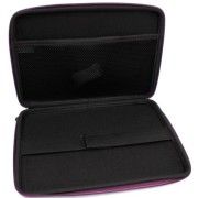 DURAGADGET-Purple-7-Shock-Absorbing-Hard-EVA-Shell-Case-for-NEW-TomTom-GO-610-Tomom-GO-6100-Satnav-With-Internal-Elasticated-Velcro-Strap-Netted-Accessory-Pocket-0-1