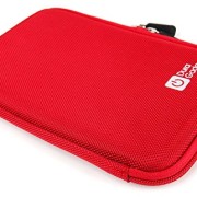 DURAGADGET-Red-7-Shock-Absorbing-Hard-EVA-Shell-Case-for-NEW-TomTom-GO-610-Tomom-GO-6100-Satnav-With-Internal-Elasticated-Velcro-Strap-Netted-Accessory-Pocket-0-4