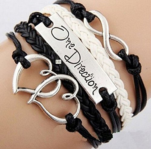 Ebuyingcity-Fashion-Infinite-Bracelet-Leather-Knit-Rope-Love-One-Direction-Heartpunk-Charms-0