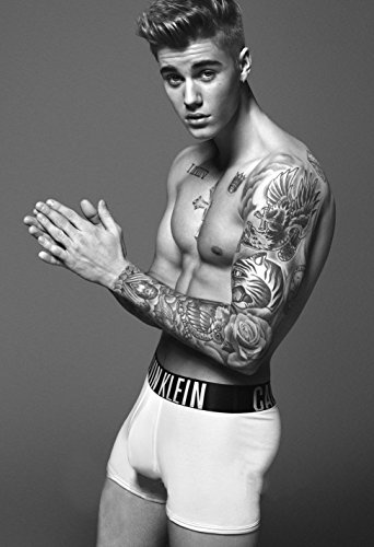 Justin-Bieber-Poster-13×19-Shirtless-0