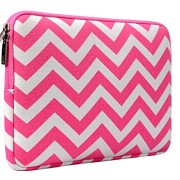 Laptop-Sleeve-Mosiso-Chevron-Rose-Red-Canvas-Fabric-Case-Cover-for-129-iPad-Pro-133-Inch-Laptop-Notebook-MacBook-Air-MacBook-Pro-With-bonus-case-for-MacBook-charger-or-Magic-Mouse-0-0