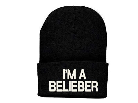 Lengendy-Im-A-Belieber-Beanie-Justin-Bieber-Interpretation-Hat-Black-0