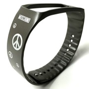 Samsung-Galaxy-Gear-Fit-Black-Silver-Limited-Edition-By-MOSCHINO-Gray-and-Features-Silver-Peace-Signs-Retail-Packing-0-0