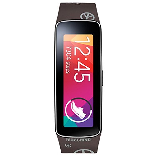 Samsung-Galaxy-Gear-Fit-Black-Silver-Limited-Edition-By-MOSCHINO-Gray-and-Features-Silver-Peace-Signs-Retail-Packing-0