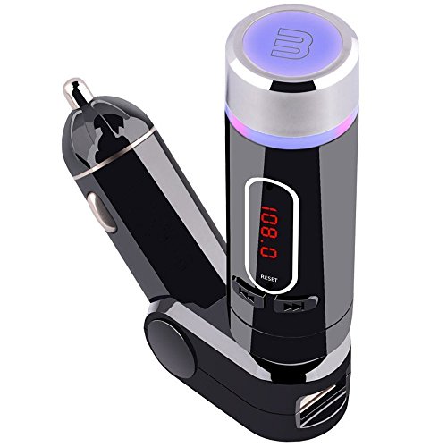 UFMV9-FM-Transmitterthe-Best-Wireless-Bluetooth-Handsfree-Car-KitAdapter-with-USB-Portcar-charger-for-cellphones-power-charging-IOS-Android-iphone-66-plus55c5sSamsung-Galaxy-Note-0