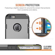 iPhone-6S-Case-Trianium-Duranium-Series-Protective-Case-Cover-for-Apple-iPhone-6-iPhone-6S-Built-in-Screen-Protector-Gunmetal-GrayDural-Layer-Shock-Absorbing-Bumper-Cases-Lifetime-Warranty-0-4