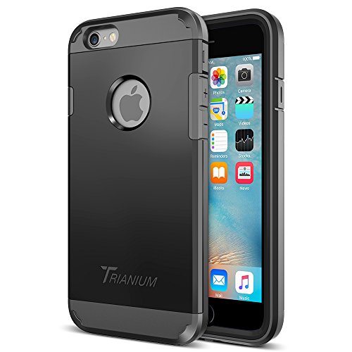 iPhone-6S-Case-Trianium-Duranium-Series-Protective-Case-Cover-for-Apple-iPhone-6-iPhone-6S-Built-in-Screen-Protector-Gunmetal-GrayDural-Layer-Shock-Absorbing-Bumper-Cases-Lifetime-Warranty-0-6